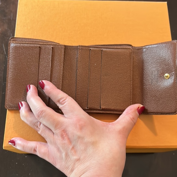 Authentic Louis Vuitton Monogram Double Sided Wallet - Picture 5 of 11